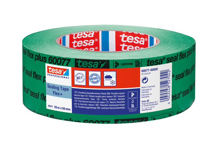 Tesa Seal Flex + dampspærretape 50 mm x 25 meter